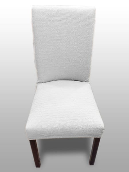 Capa Cadeira frente branca