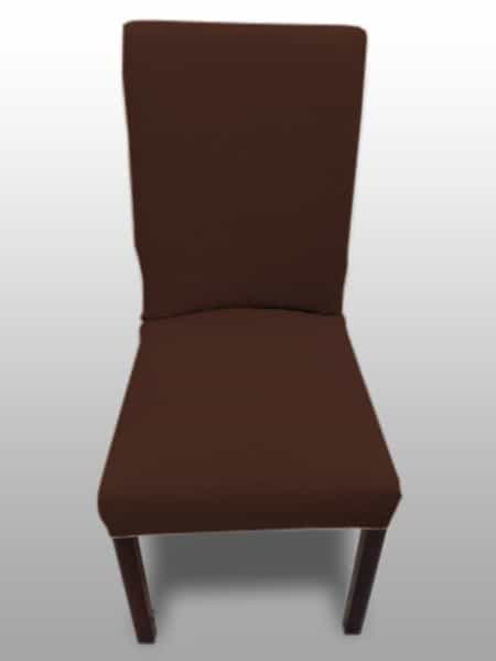 Capa Cadeira frente marrom